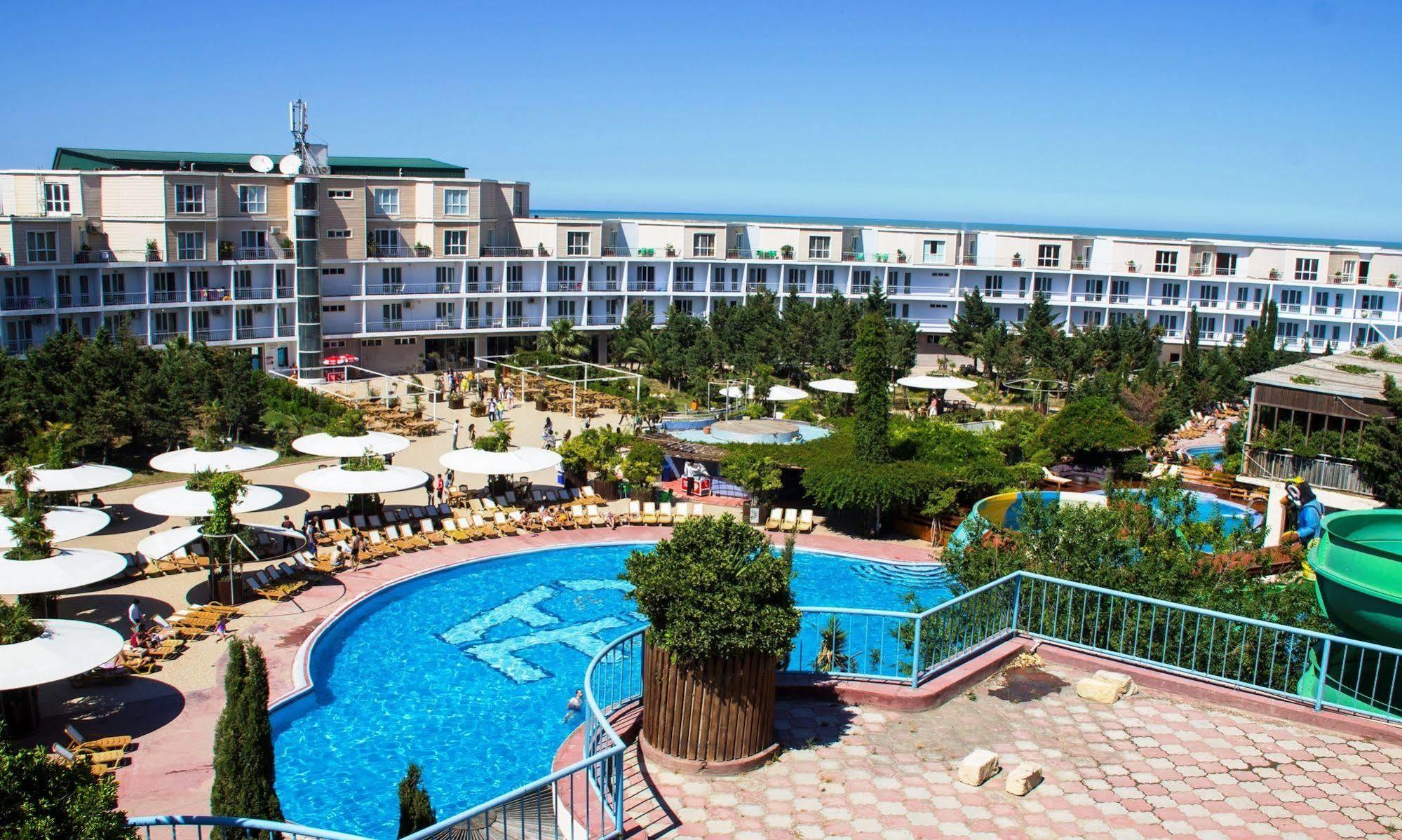 Af Hotel Aqua Park Family Resort Complex Novxani Exterior foto